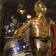 C-3PO rests his original arm on R2-D2, who could benefit from having someone to talk to besides C-3PO.